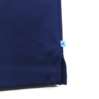 JORDAN BRAND (NIKE) Jumpman Half Zip Game Shirt L Navy Logo Print Big Size