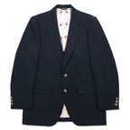 日本然リトテ-古着オンライン-70年代 The JC Penney Comfort Blazer 2B テーラードジャケット ブレザー L ブラック ポリエステル-