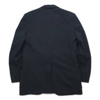 70年代 The JC Penney Comfort Blazer 2B テーラードジャケット ブレザー L  ブラック ポリエステル
