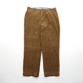 Polo Ralph Lauren 90年代 ワイドコーデュロイパンツ スラックス XL ベージュ テーパード