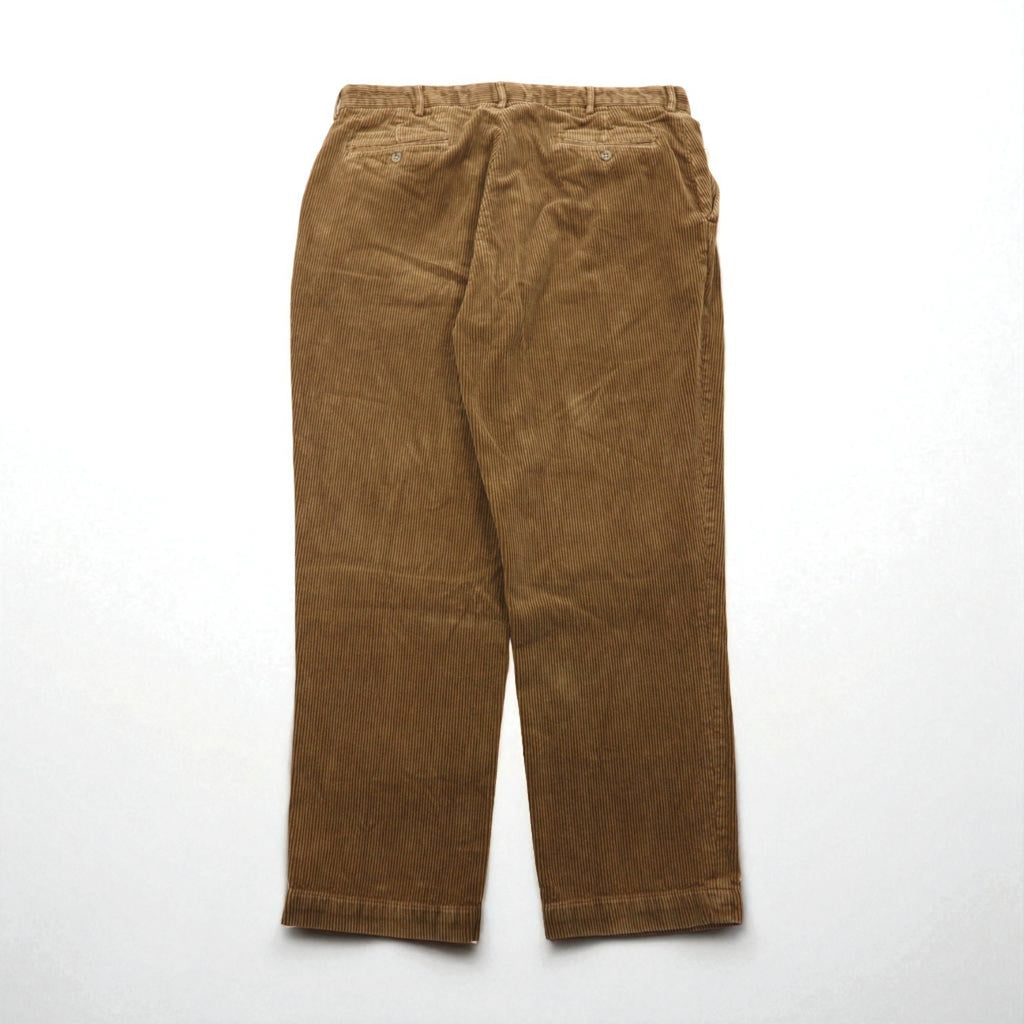Polo Ralph Lauren 90年代 ワイドコーデュロイパンツ スラックス XL ベージュ テーパード