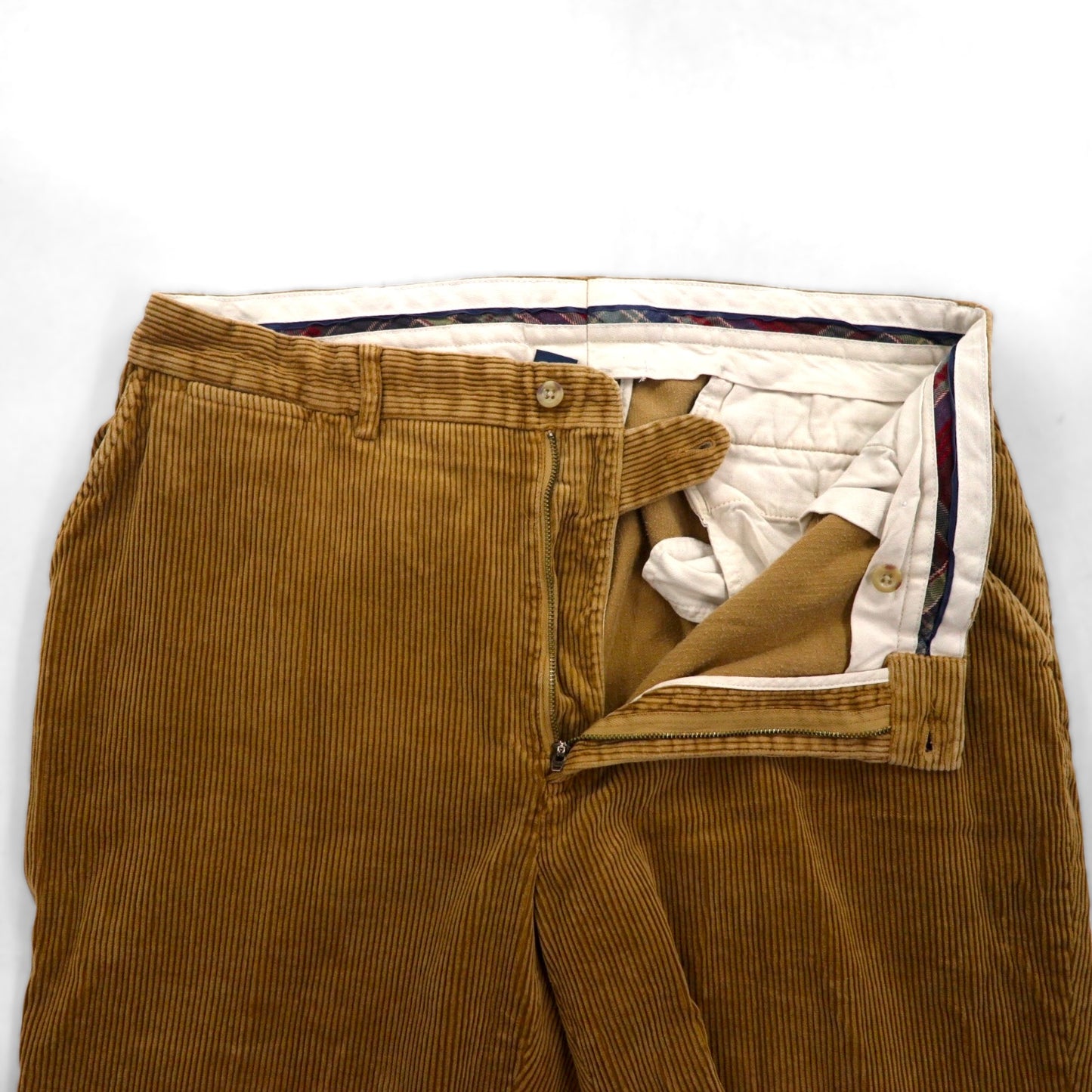 Polo Ralph Lauren 90年代 ワイドコーデュロイパンツ スラックス XL ベージュ テーパード