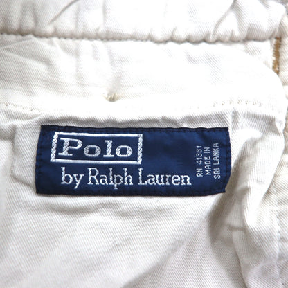 Polo Ralph Lauren 90年代 ワイドコーデュロイパンツ スラックス XL ベージュ テーパード