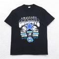 Vintage 90s USA Made T-Shirt anvil 90年代 USA製 NFLプリント Tシャツ XL ブラック DALLAS COWBOYS