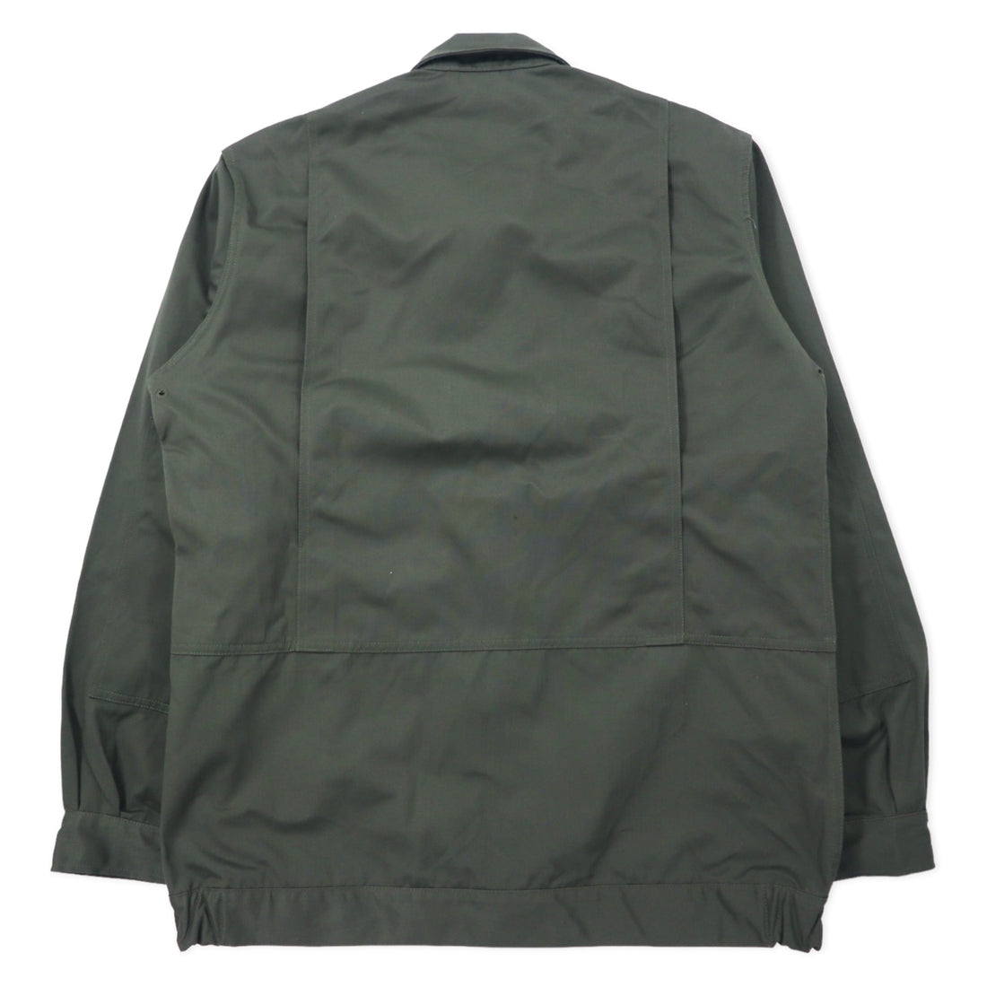 FRENCH ARMY 90s MAGECO Mechanic Jacket Utility Jacket 104L Khaki Cotton Military 32/04 Deadstock Unused