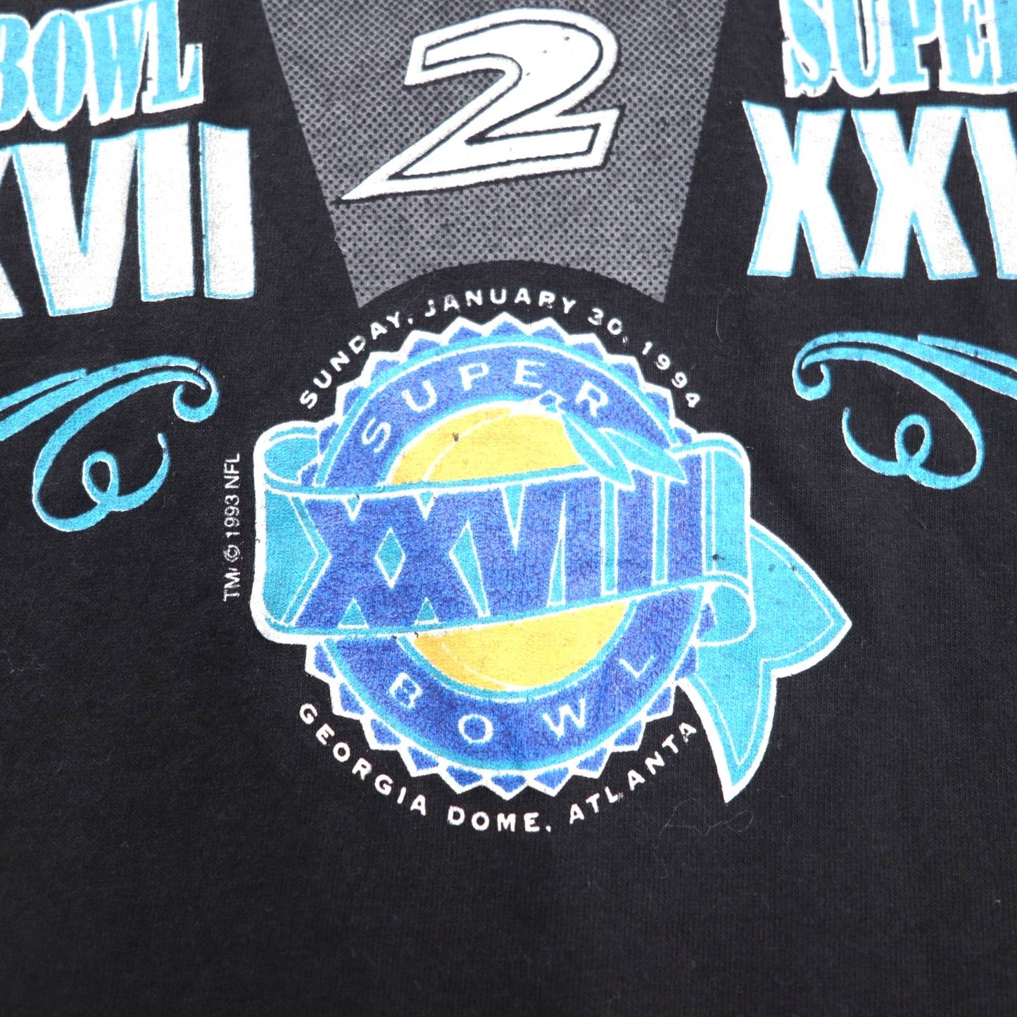 Vintage 90s USA Made T-Shirt anvil 90s USA Made NFL Print T-Shirt XL Black DALLAS COWBOYS