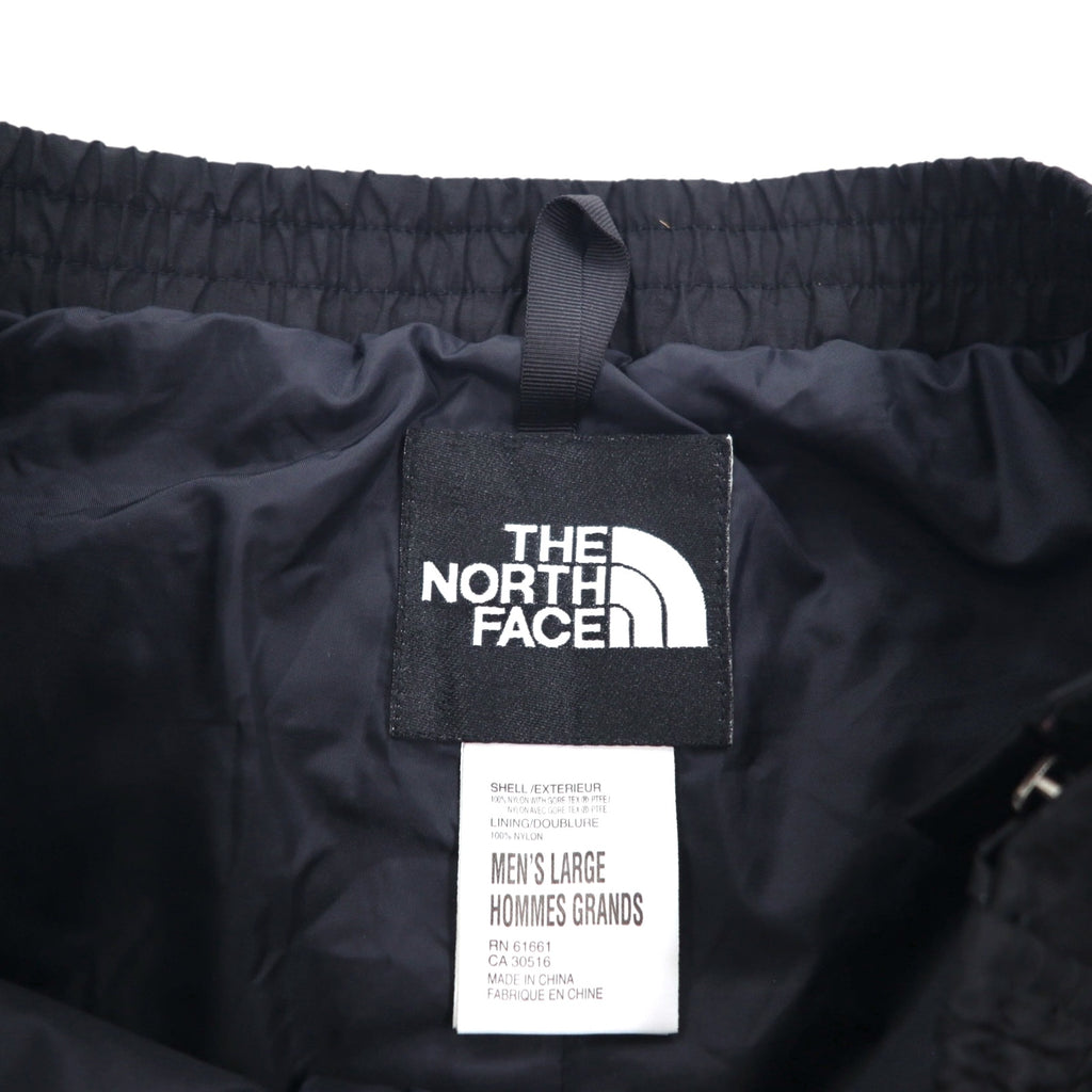 THE NORTH FACE ゴアテックス GORE-TEX シェルパンツ アウトドア レインパンツ L ブラック 防水 サイドジップ