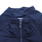 NIKE Track Jacket Jersey XL Navy One Point Logo Print Polyknit Track Jacket 861780-451