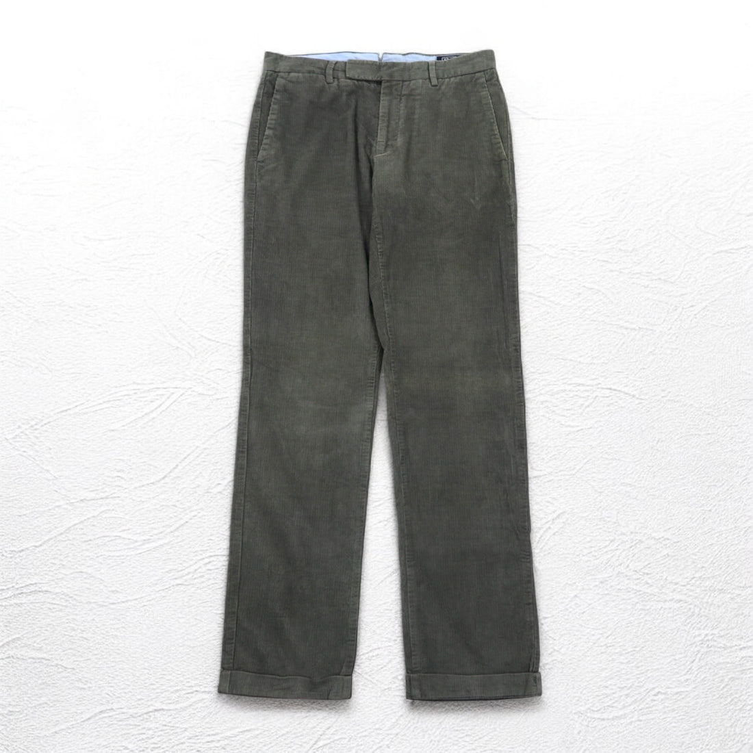 Polo by Ralph Lauren コーデュロイ スラックスパンツ M グレー FINE EUROPEAN TAILORING