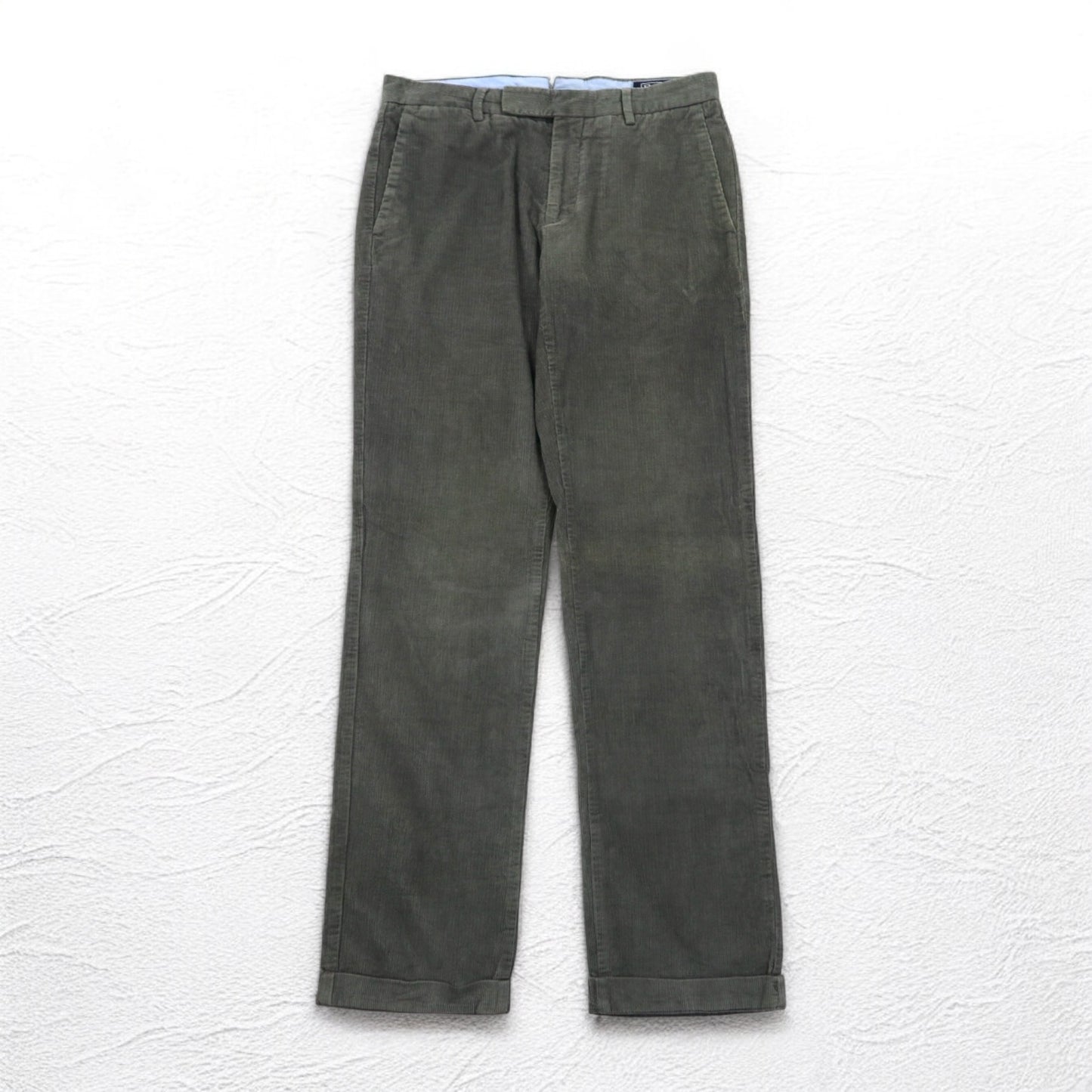 Polo by Ralph Lauren コーデュロイ スラックスパンツ M グレー FINE EUROPEAN TAILORING