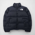THE NORTH FACE Nuptse 700-fill Power Down Jacket S Hooded Embroidered Logo ND01586