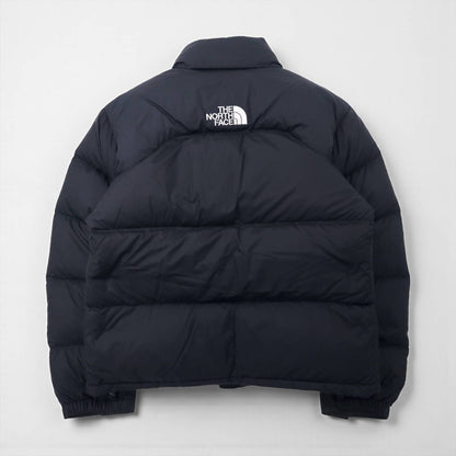 THE NORTH FACE ヌプシ 700フィルパワー ダウンジャケット S フード収納式 ロゴ刺繍 ND01586
