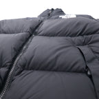 THE NORTH FACE Nuptse 700-fill Power Down Jacket S Hooded Embroidered Logo ND01586