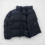 THE NORTH FACE Nuptse 700-fill Power Down Jacket S Hooded Embroidered Logo ND01586