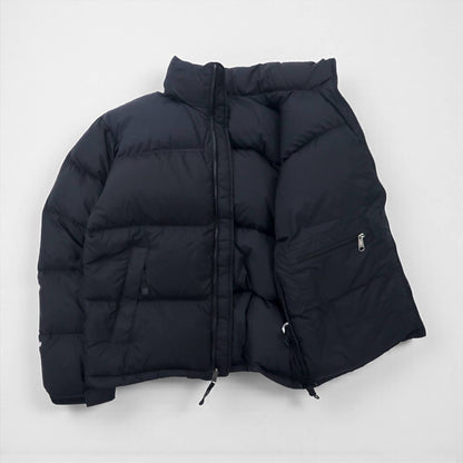 THE NORTH FACE ヌプシ 700フィルパワー ダウンジャケット S フード収納式 ロゴ刺繍 ND01586