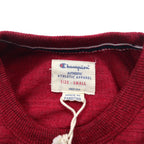 Champion French Terry Crew Sweatshirt S Red French Terry Crew 1296934 Unused
