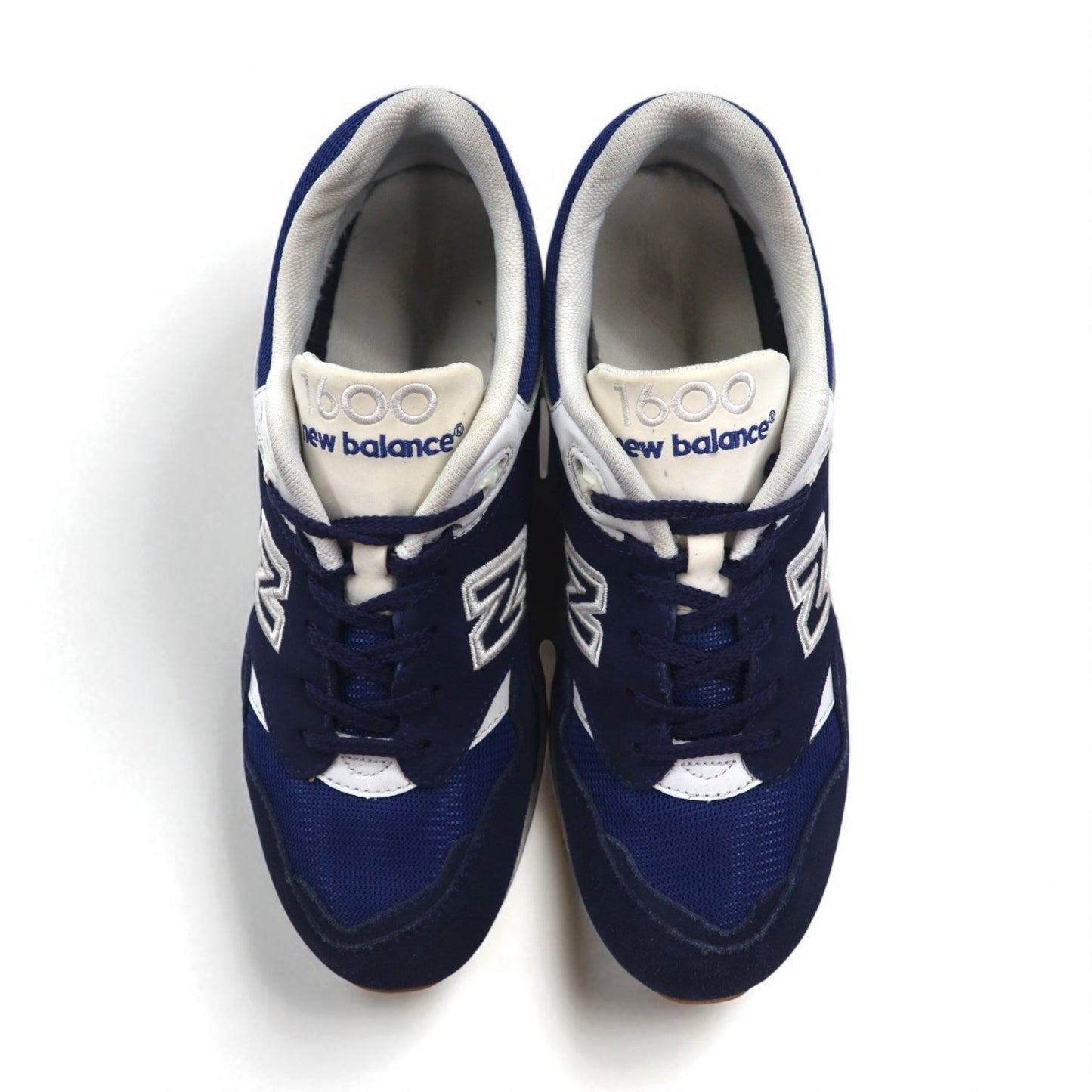 NEW BLANCE 1600 Suede Sneakers, Size 28cm, Blue/Navy, CM1600FG, ABZORB ENCAP