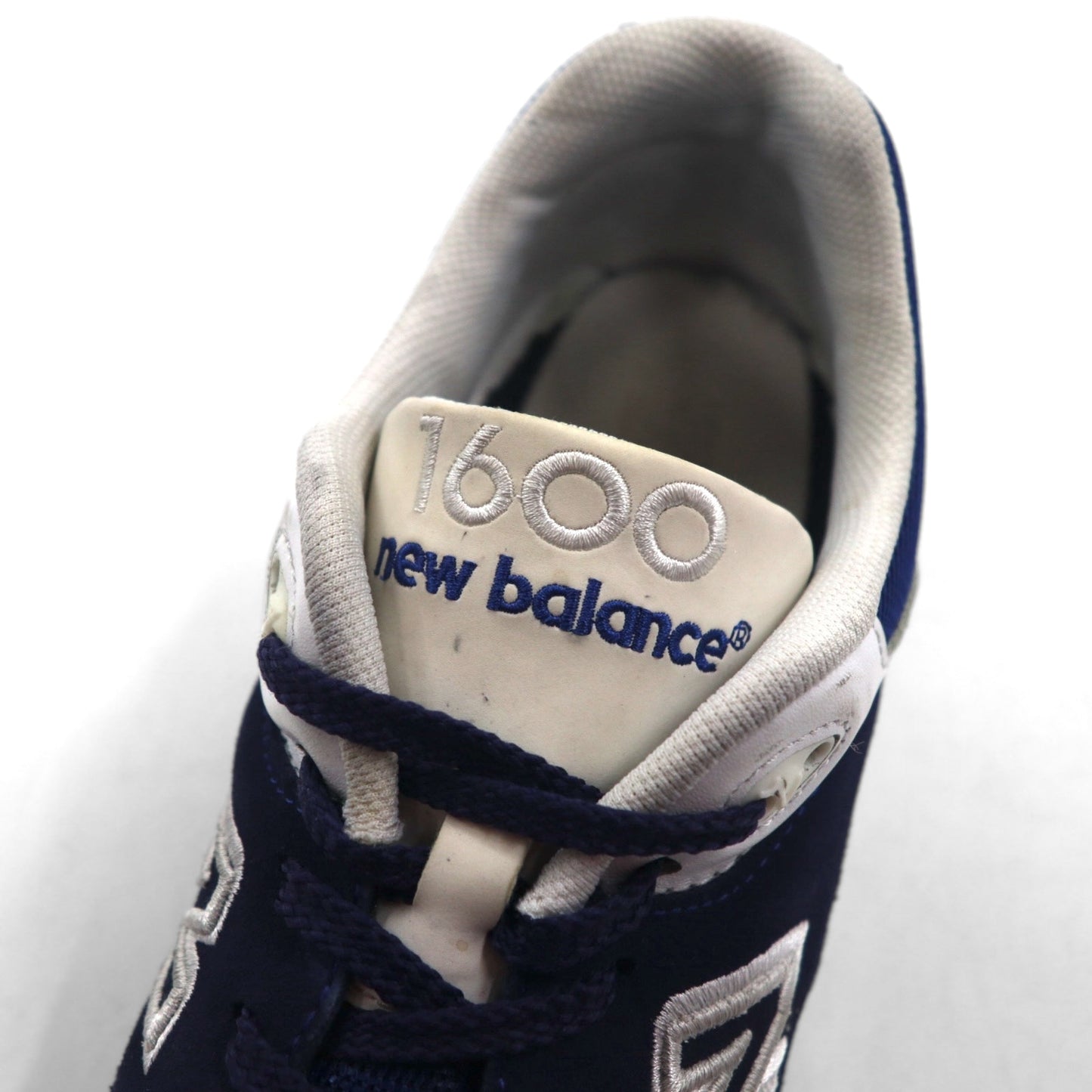 NEW BLANCE 1600 Suede Sneakers, Size 28cm, Blue/Navy, CM1600FG, ABZORB ENCAP