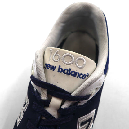 NEW BLANCE 1600 Suede Sneakers, Size 28cm, Blue/Navy, CM1600FG, ABZORB ENCAP