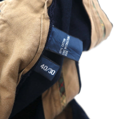 Polo Ralph Lauren 90s Wide Corduroy Pants Slacks, XL Navy, Oversized