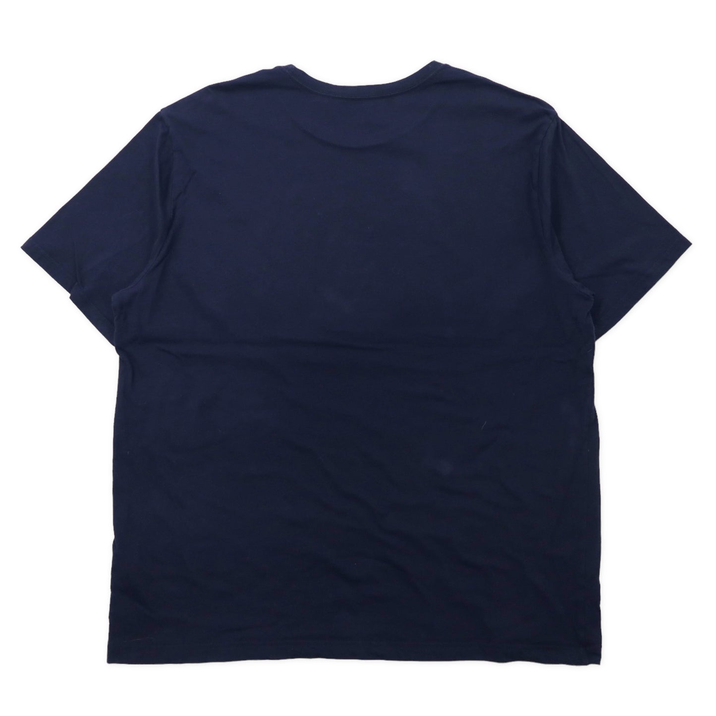 NAUTICA ロゴプリントTシャツ XXL ネイビー コットン SAILING CLUB ビッグサイズ