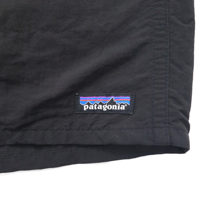 Patagonia Baggies Long 7-inch Shorts, Black Nylon, Size L, 58034