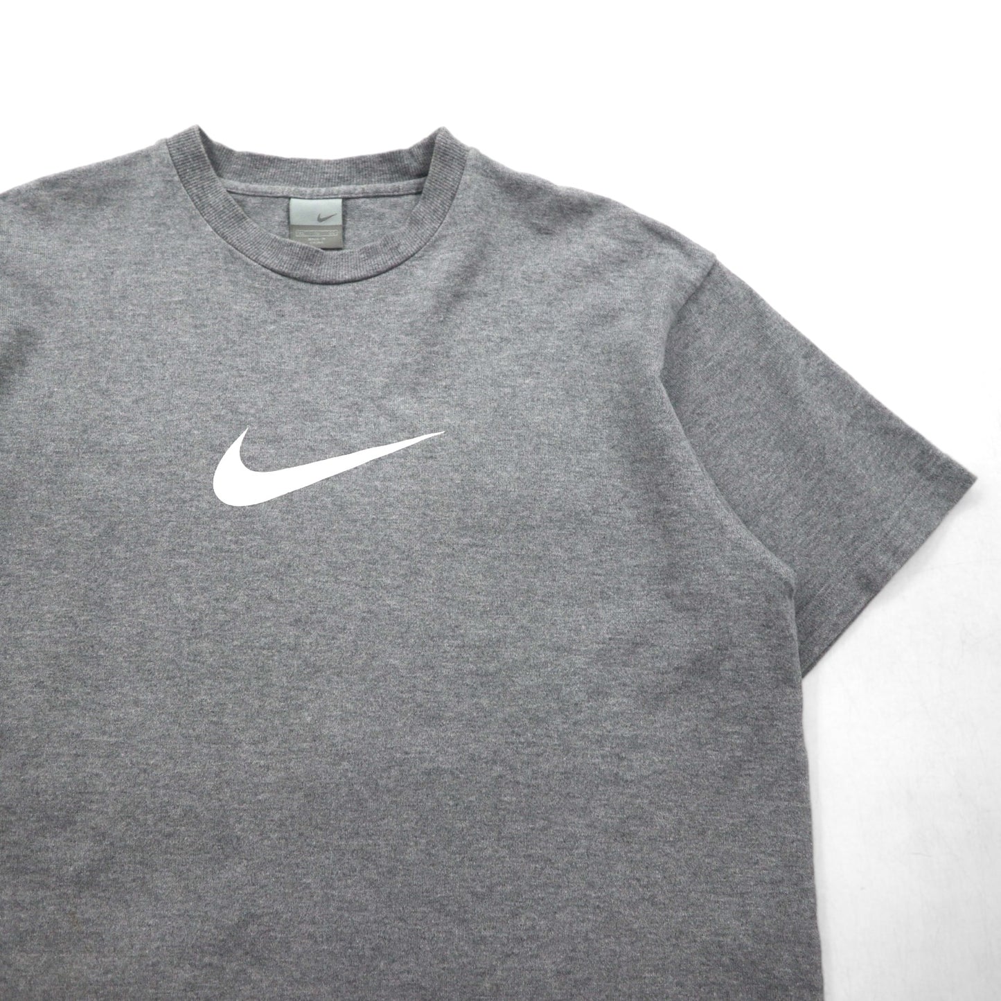 NIKE 00年代 センタースウォッシュ ヘビーウェイト Tシャツ XL グレー コットン