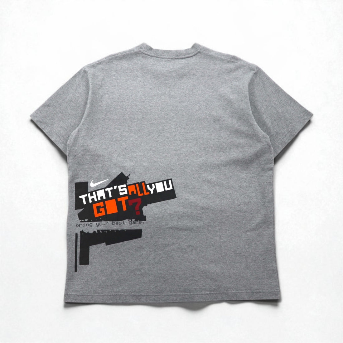 NIKE 00年代 センタースウォッシュ ヘビーウェイト Tシャツ XL グレー コットン