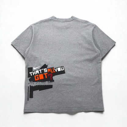 NIKE 00年代 センタースウォッシュ ヘビーウェイト Tシャツ XL グレー コットン