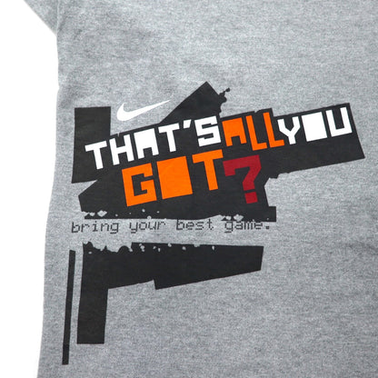 NIKE 00年代 センタースウォッシュ ヘビーウェイト Tシャツ XL グレー コットン