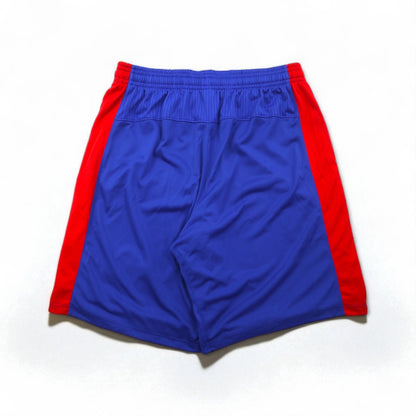 adidas ゲームパンツ ショートパンツ 3XL ブルー NBA Detroit Pistons ポリエステル CLIMA COOL 膝下
