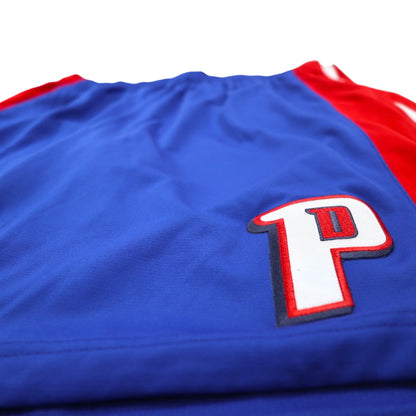 adidas ゲームパンツ ショートパンツ 3XL ブルー NBA Detroit Pistons ポリエステル CLIMA COOL 膝下