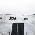 Dickies 874 オリジナルフィット ワークパンツ チノパンツ M グレー Original Fit ポリエステル コットン