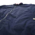 TOMMY HILFIGER Single Rider Jacket 2XLT Navy Polyester Big Size