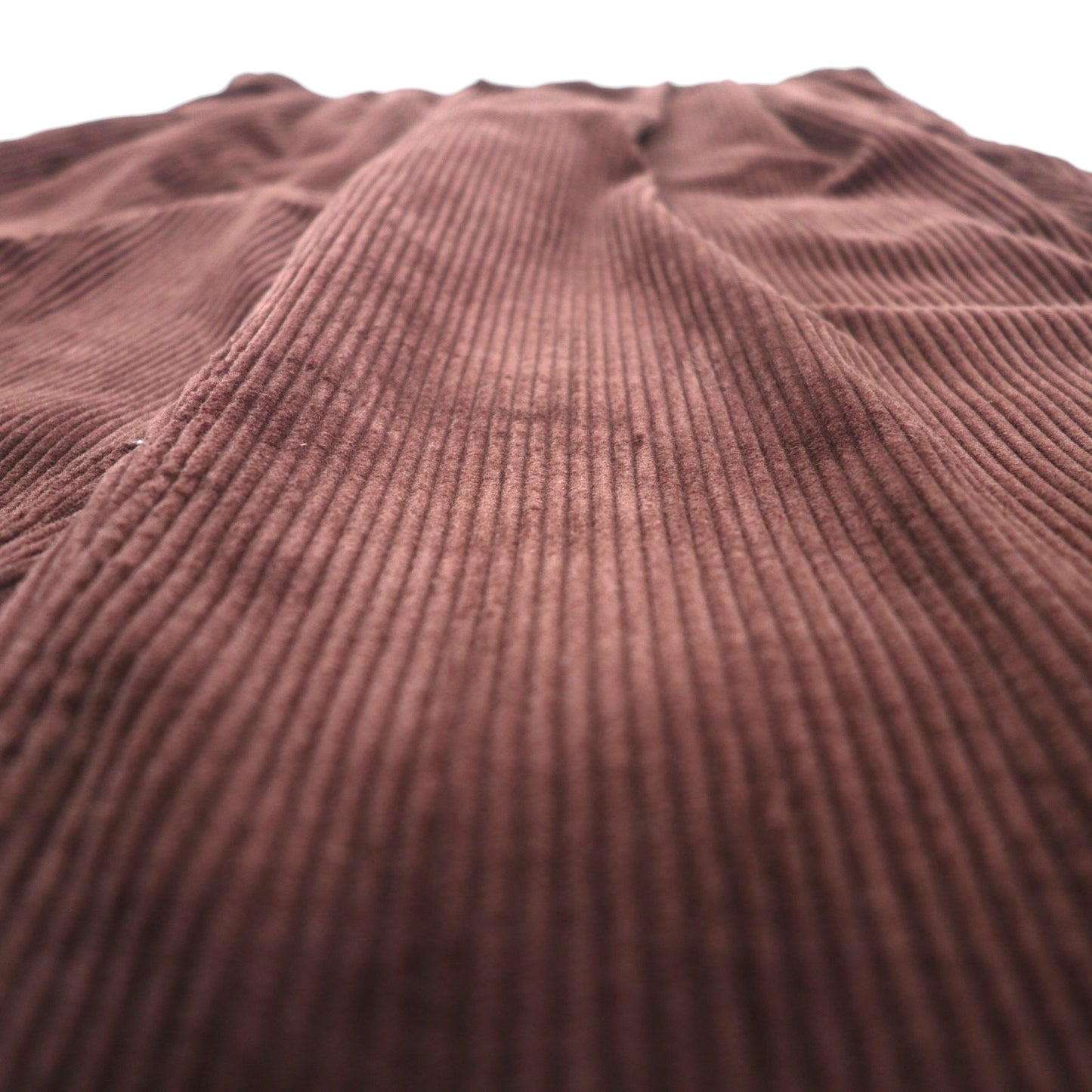 Eddie Bauer 90s Two-Puck Wide Corduroy Pants, Size XL, Brown, Thick Rib, Double Cuffs