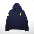 Polo Ralph Lauren Big Pony Pullover Hoodie, XL, Navy, Cotton