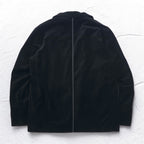 blackmeans コンボジャケット COMBO JACKET ベスト テーラードジャケット ベロア M ブラック アンサンブル 日本製 未使用品