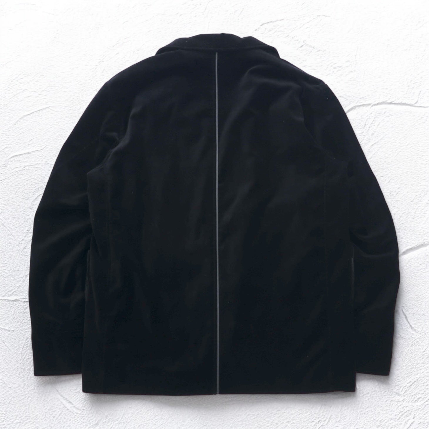 blackmeans コンボジャケット COMBO JACKET ベスト テーラードジャケット ベロア M ブラック アンサンブル 日本製 未使用品