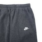 NIKE Sweatpants M Grey Cotton NSW Men's Club Fleece Pants BV2707-071