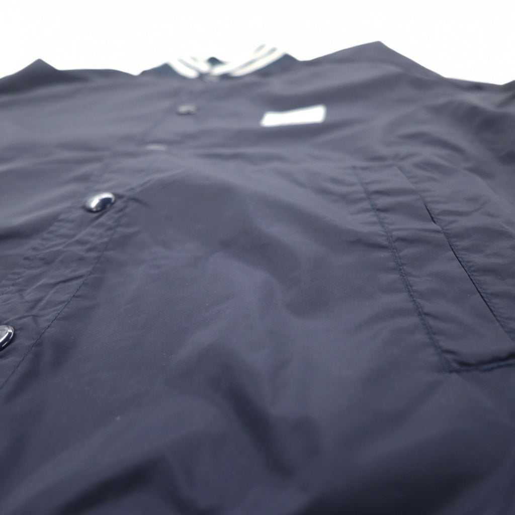 Flip The Script Libre Line Varsity Jacket M Navy Nylon Back Logo Print