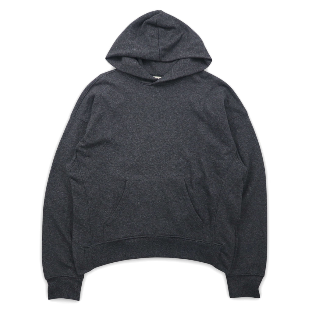 mnml Side Slit Pullover Hoodie XL Gray Front Pocket ESSENTIAL HOODIE M2017-H137