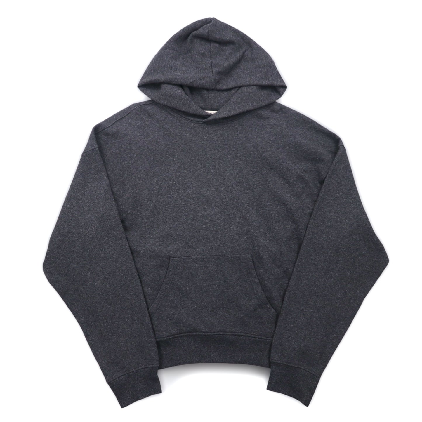 mnml サイドスリット プルオーバー パーカー XL グレー フロントポケット ESSENTIAL HOODIE M2017-H137