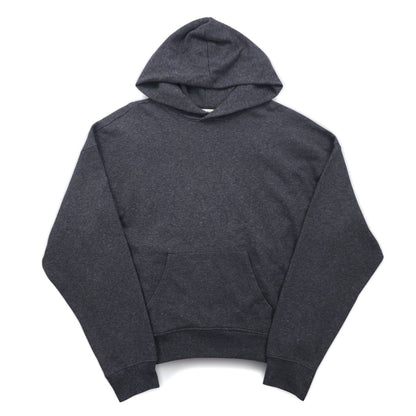 mnml サイドスリット プルオーバー パーカー XL グレー フロントポケット ESSENTIAL HOODIE M2017-H137