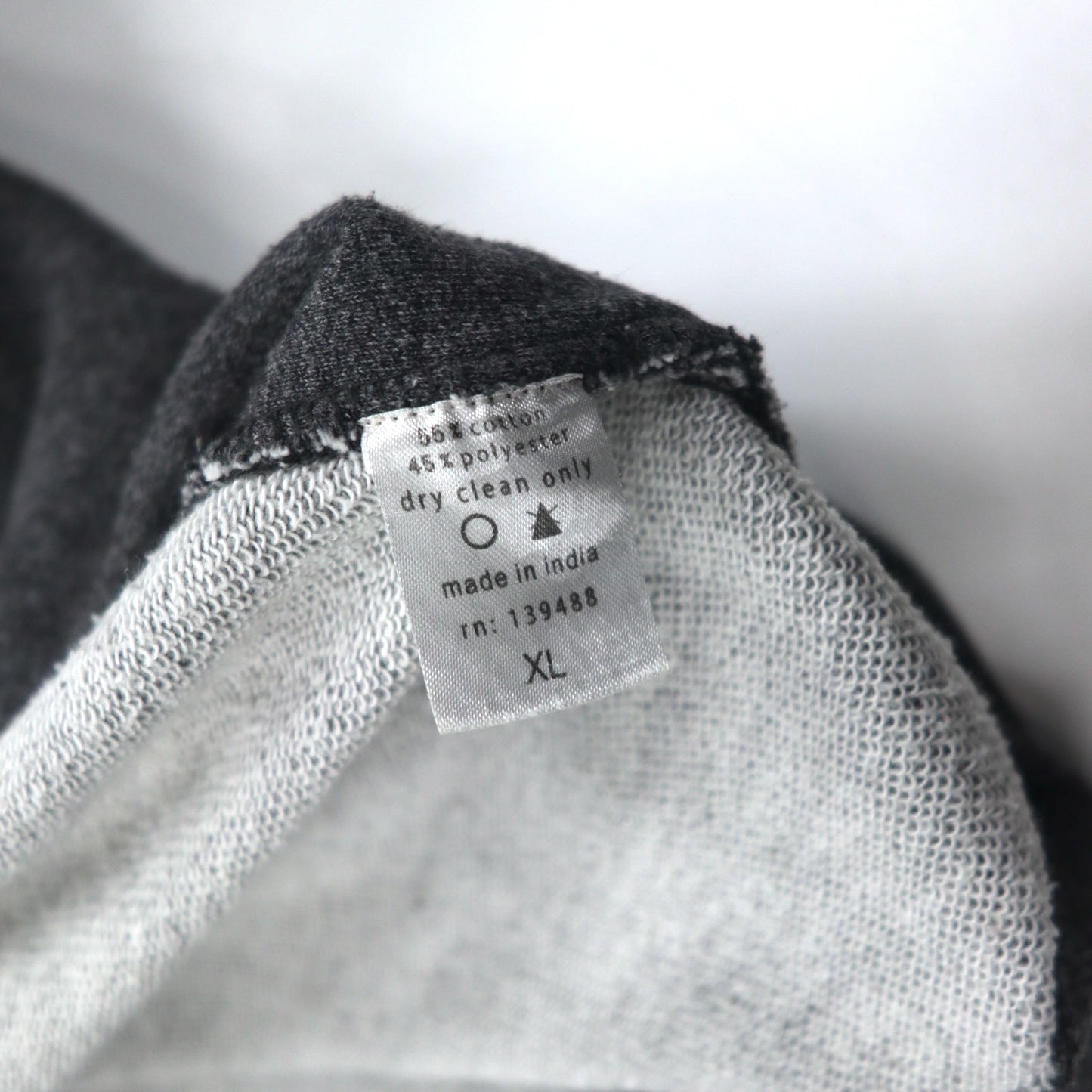 mnml サイドスリット プルオーバー パーカー XL グレー フロントポケット ESSENTIAL HOODIE M2017-H137