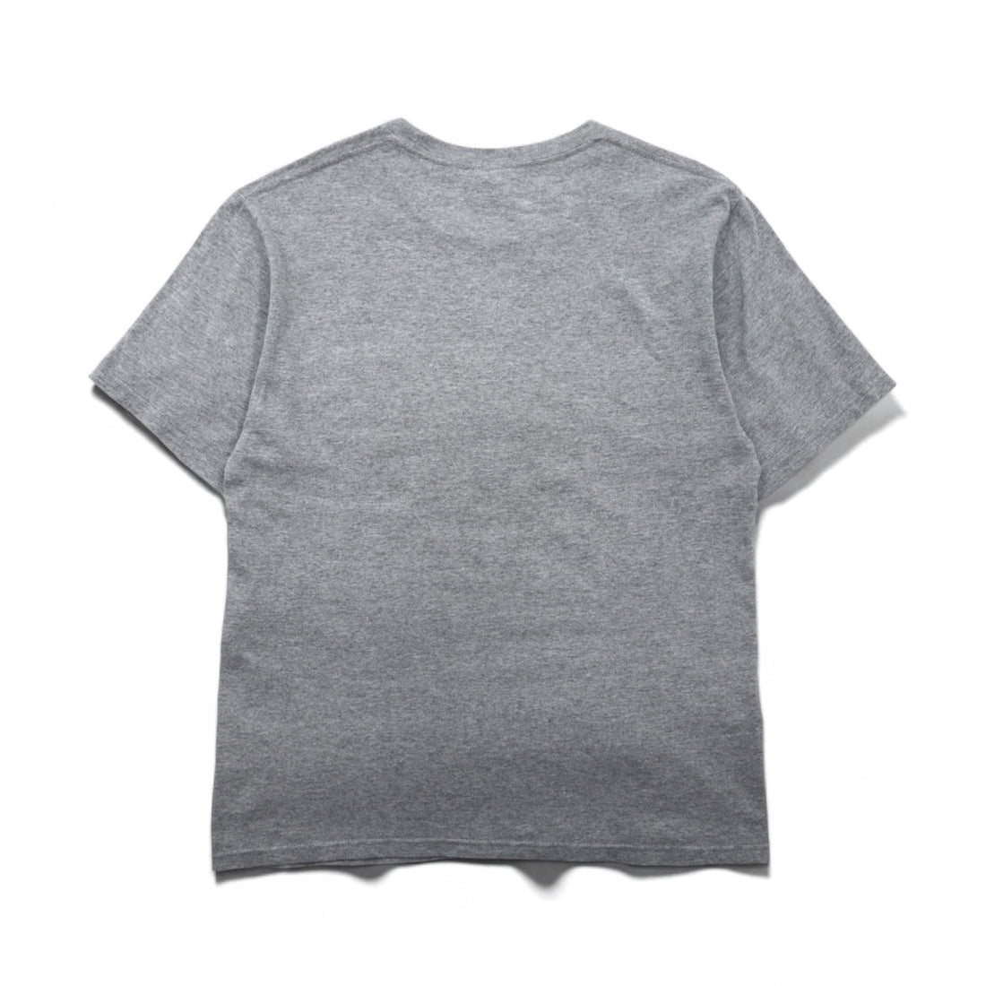 STUSSY シャネルロゴ プリント Tシャツ S グレー コットン メキシコ製