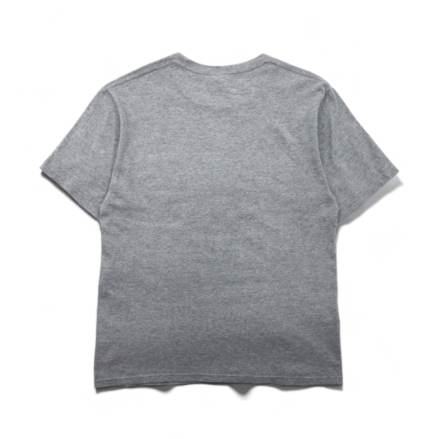 STUSSY シャネルロゴ プリント Tシャツ S グレー コットン メキシコ製