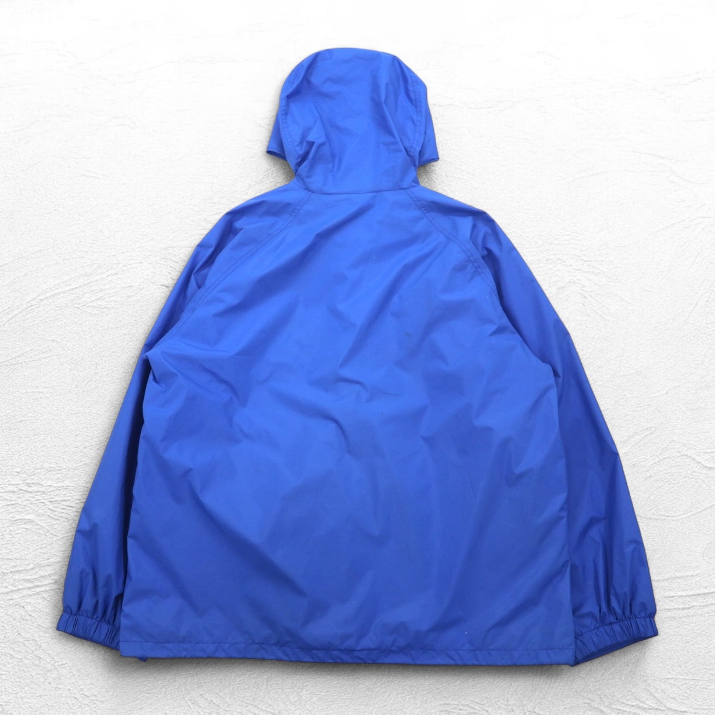 LLBean 90s GORE-TEX Shell Mountain Parka Rain Parka XL Blue Nylon Waterproof Mesh Liner Drawcord 2448