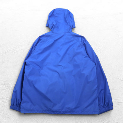 LLBean 90s GORE-TEX Shell Mountain Parka Rain Parka XL Blue Nylon Waterproof Mesh Liner Drawcord 2448