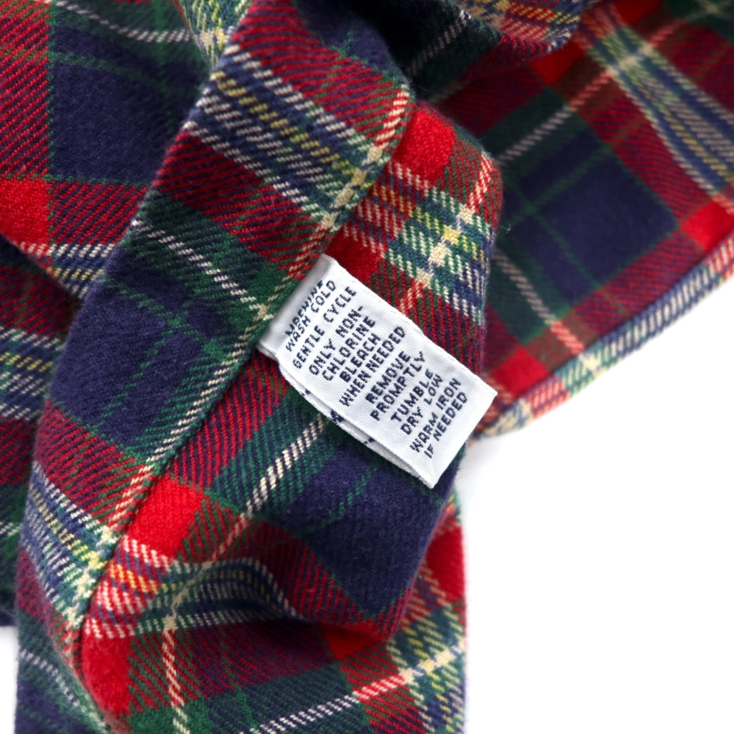 Ralph Lauren Button-Down Flannel Shirt, XL, Red, Check, Cotton, Classic Fit, Small Pony Embroidery