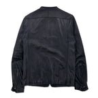 shama Double Zip Single Rider's Jacket M Black Cowhide Leather SMNU-SR1 Made in Japan